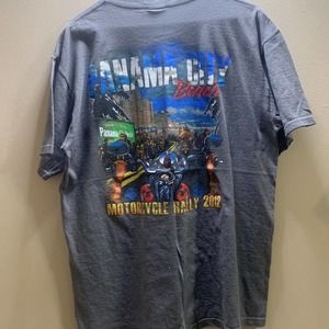 Panama City Beach Florida Motorcycle Rally 2012 Mens T-Shirt Size Large